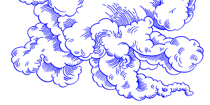 Wolken nach Albrecht Dürer